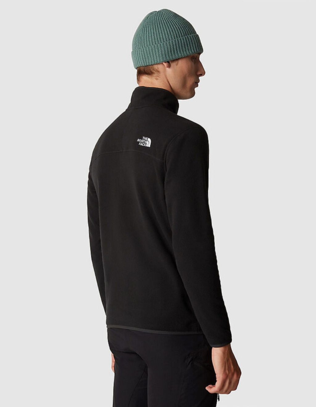 The North Face Men's 100 Glacier Quarter Zip Fleece Pullover - Lightweight & Warm Fleece Jacket for Hiking, Camping & Outdoor Activities