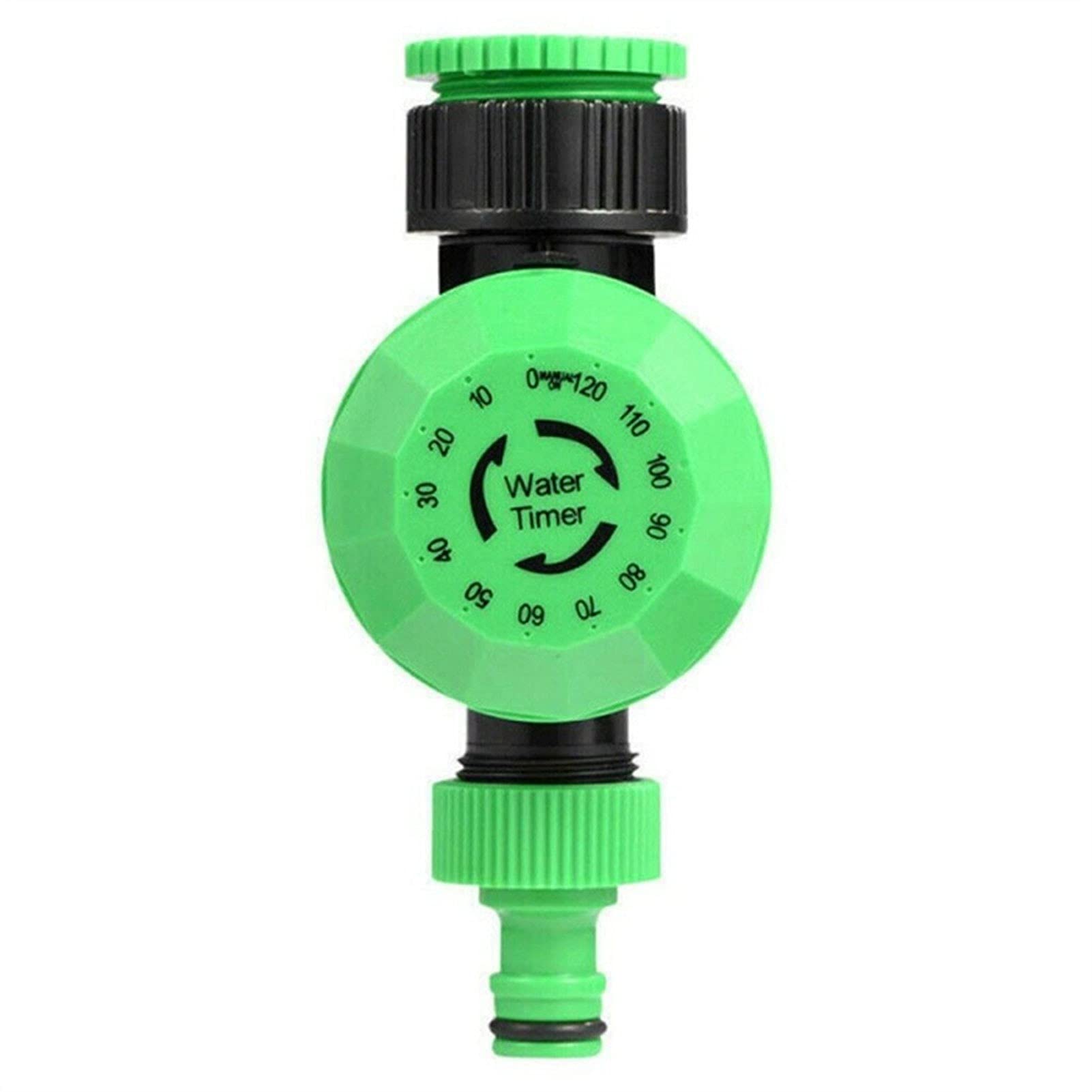 2 Hour Mechanical Watering Timer - Automatic Garden Irrigation System Controller for Lawns, Flower Beds & Potted Plants | Outdoor Water Timer for Drip Irrigation & Sprinklers