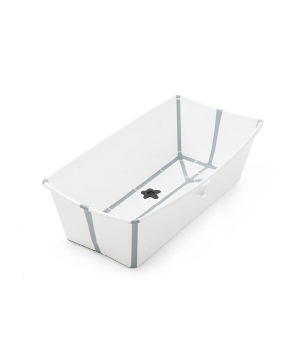 Stokke Flexi Bath X Large - Foldable Baby Bathtub for Newborns & Toddlers | Portable, Space-Saving Infant Bath Tub for Home & Travel Use