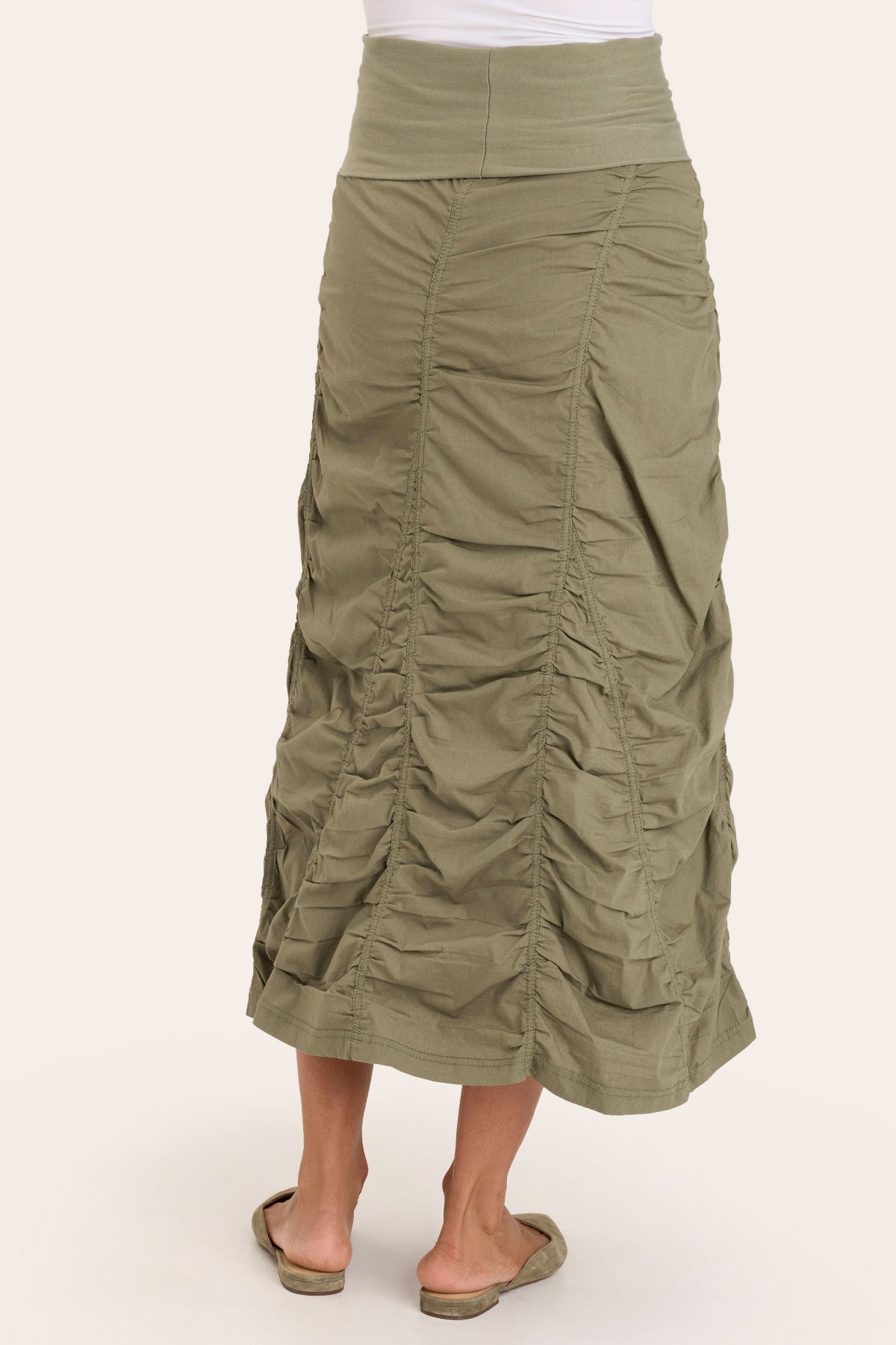 Stylish Gored Peasant Skirt for Women - Flowy Boho Maxi Skirt with Elastic Waist | Perfect for Summer, Beach, Festivals & Casual Outfits