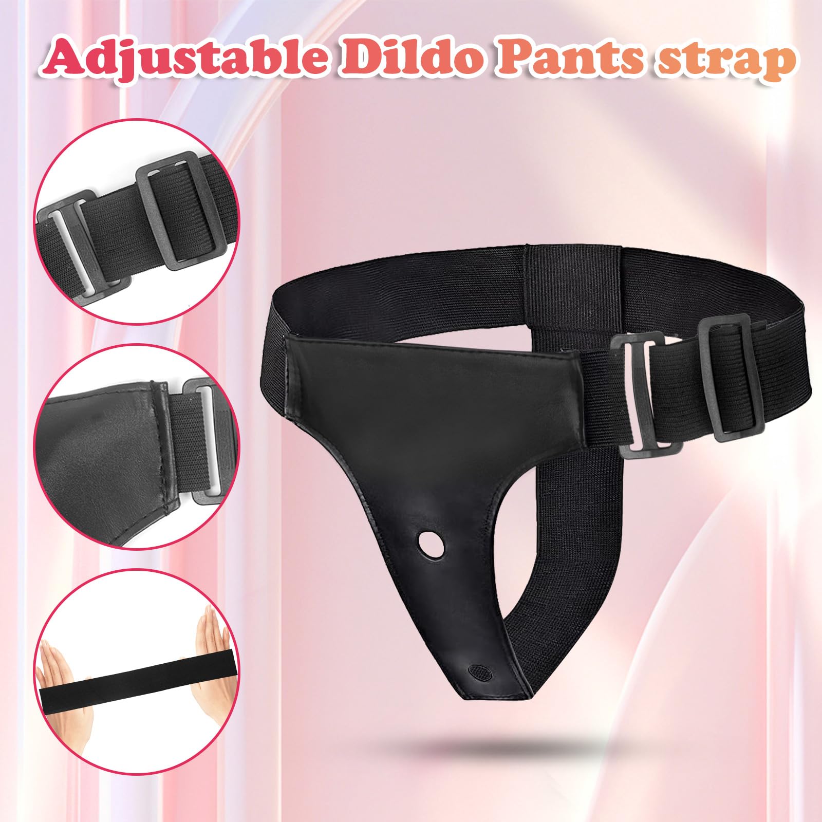 **Realistic Strap On Dildo for Women – Adjustable Harness with 2 Removable Dildos, Strapless Strap-On for G-Spot & Anal Play – Perfect for Couples, Roleplay & LGBTQ+ Exploration**