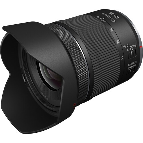 Canon RF 15-30mm f/4.5-6.3 IS STM Wide-Angle Zoom Lens for Full-Frame Mirrorless Cameras - Perfect for Landscape, Travel & Vlogging Photography