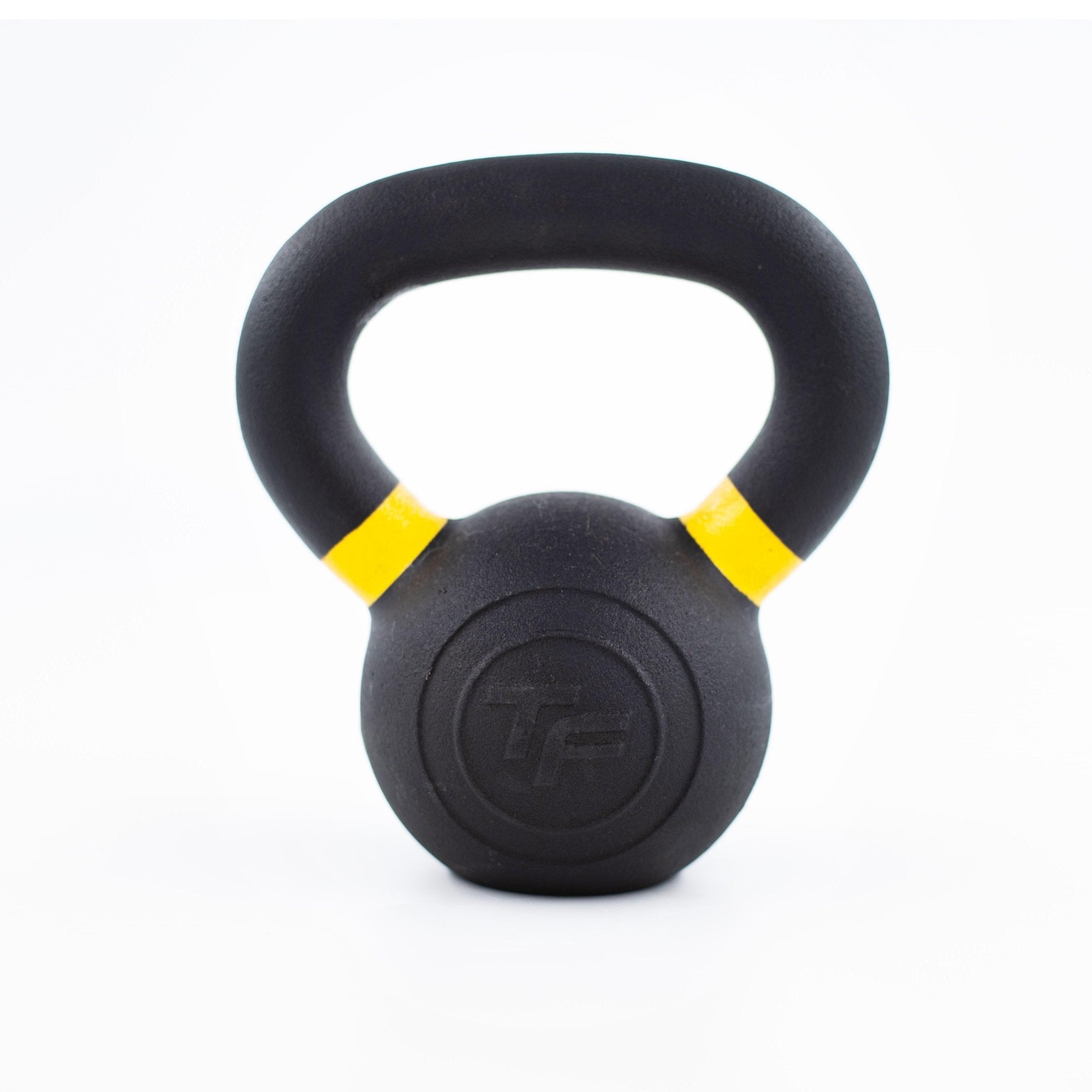 Premium Cast Iron Kettlebell Set - Color Coded Weights for Home Gym & CrossFit Training (5-50lbs) - Perfect for Strength Training, HIIT Workouts & Functional Fitness