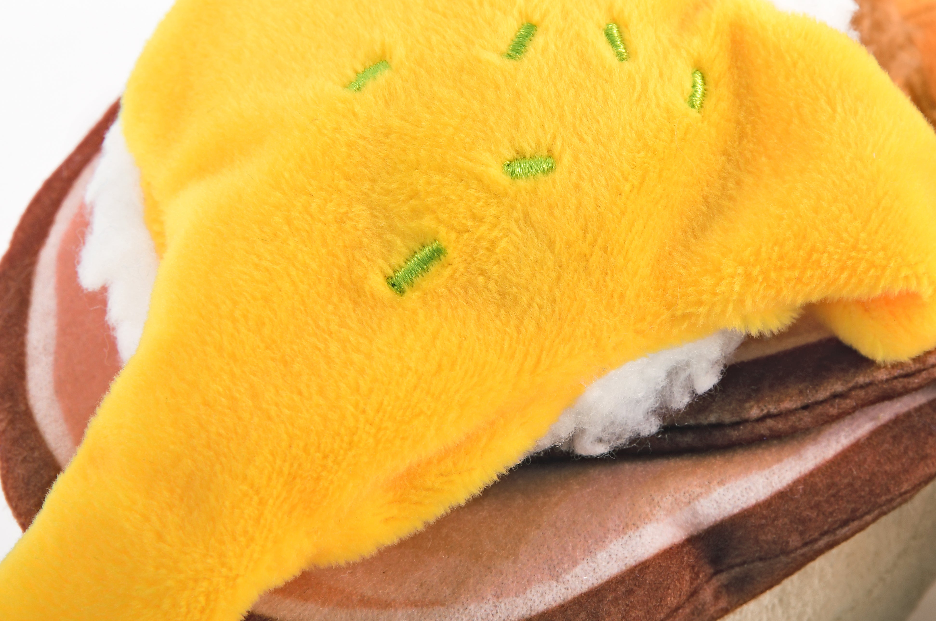 El Egg Benedict Plush Dog Toy - Barking Brunch™ Collection by Pet P.L.A.Y. | Soft & Durable Chew Toy for Small & Medium Dogs | Perfect for Playtime, Training & Cuddling