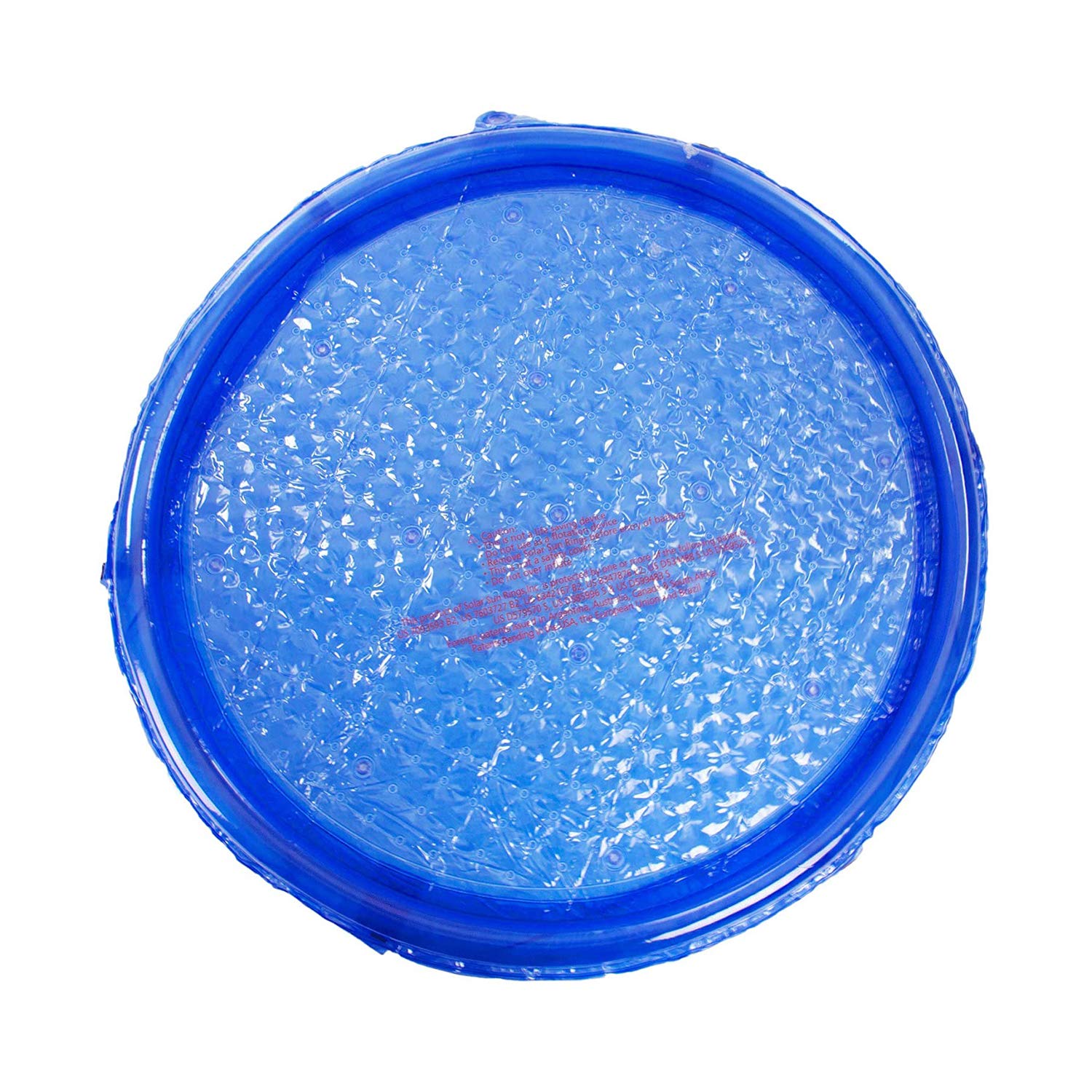 Sun Ring Water Anchor - Heavy Duty Circular Solar Cover for Pools & Spas | UV Resistant, Durable Floating Pool Cover for Year-Round Protection