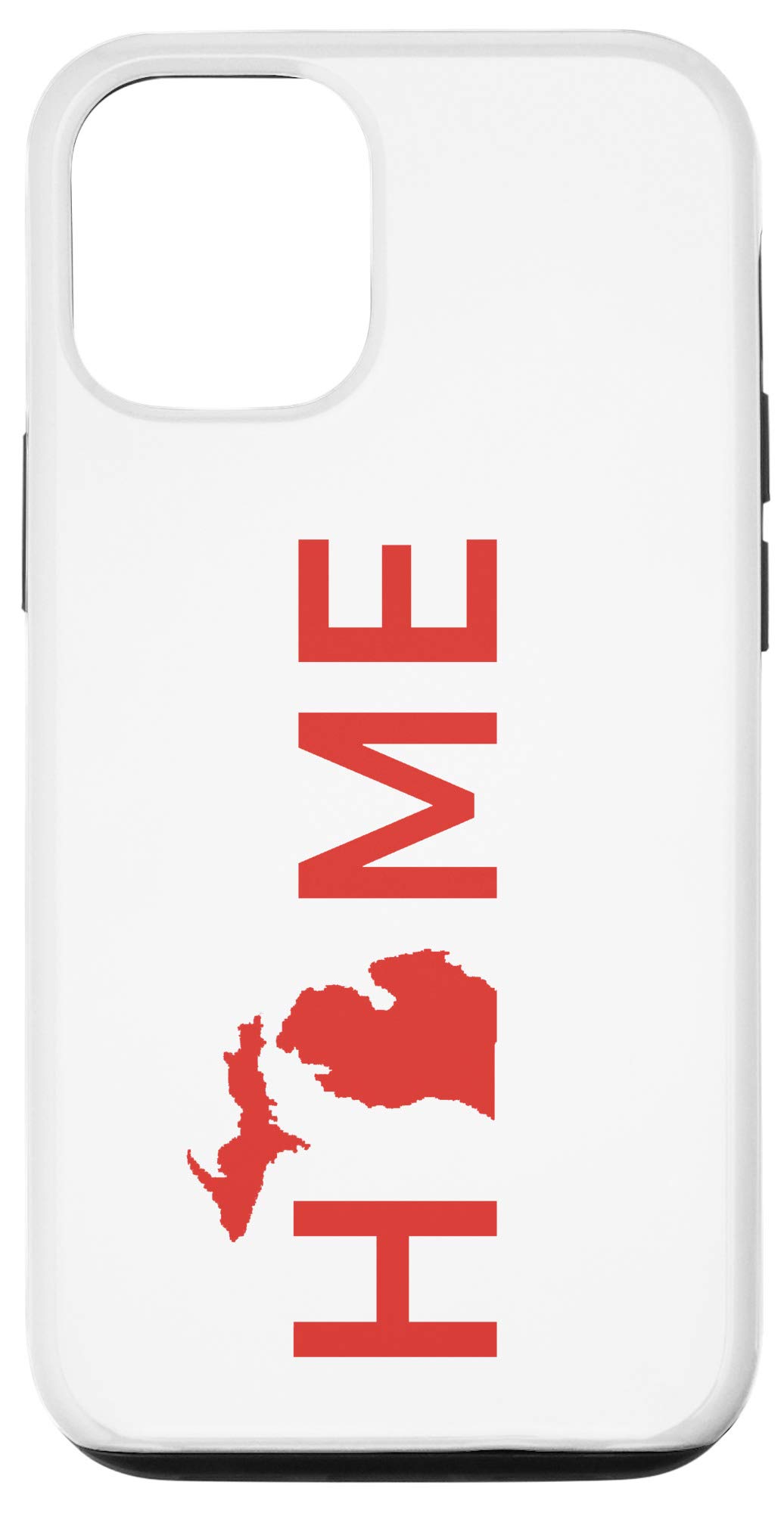 iPhone 12/12 Pro Case with Michigan State Outline - Durable Protective Phone Cover for iPhone 12 Series | Perfect for Travel, Home Decor & Showing State Pride