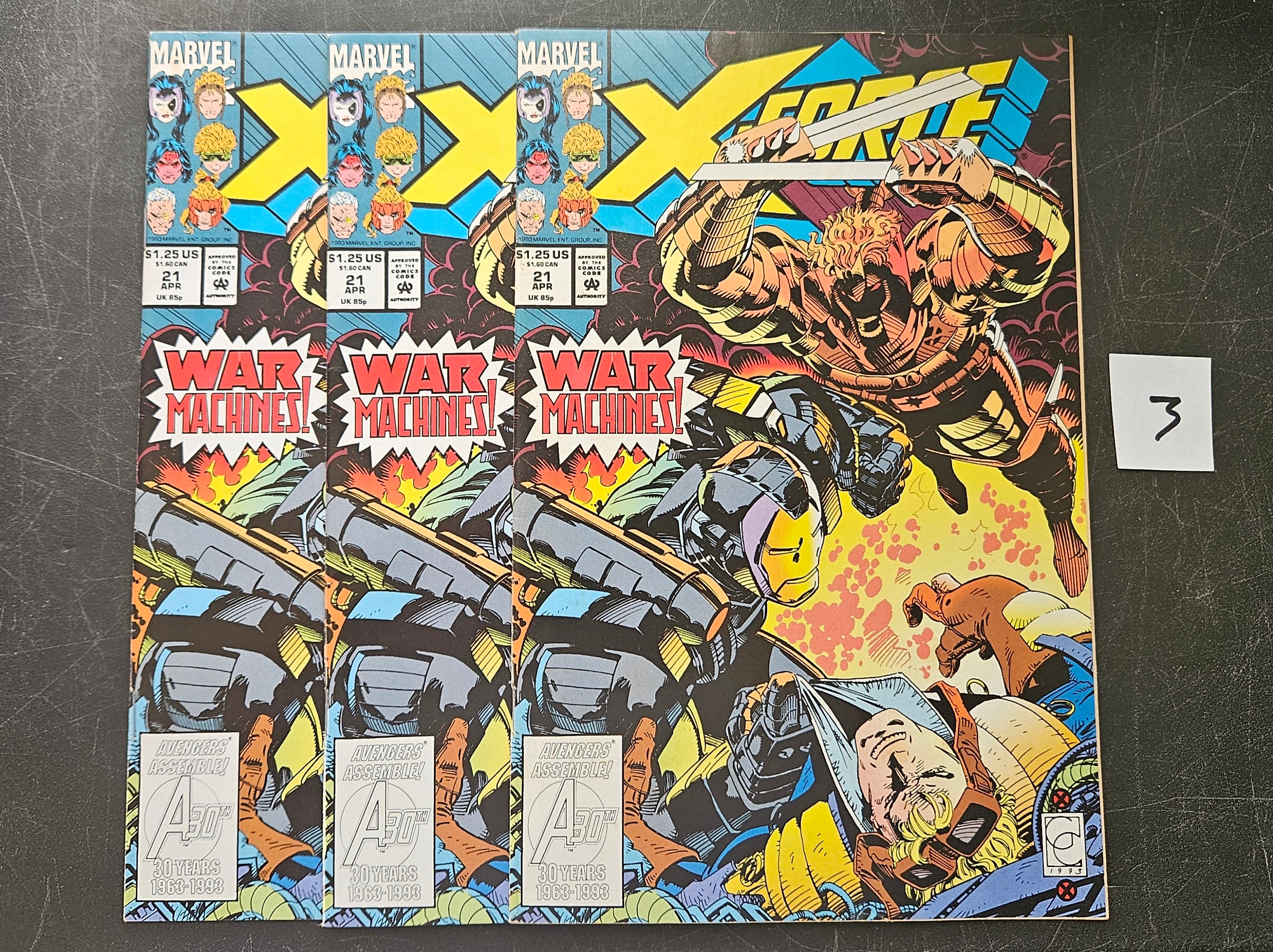 X-Force War Machines! Volume 1 #21 April 1993 Marvel Comics - Rare Collectible Comic Book for Superhero Fans & Marvel Collectors | Perfect for Display, Gifts & Comic Book Collections