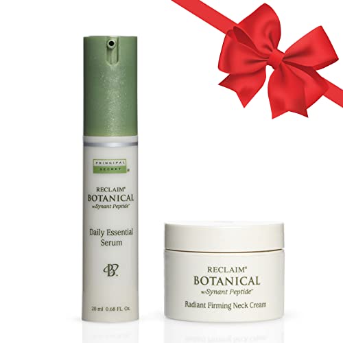 Principal Secret Botanical Face & Neck Firming Serum with Plant-Based Retinol Alternative, Green Tea & Red Algae – Daily Anti-Aging Cream for Glowing Skin | Perfect for Day & Night Skincare Routine