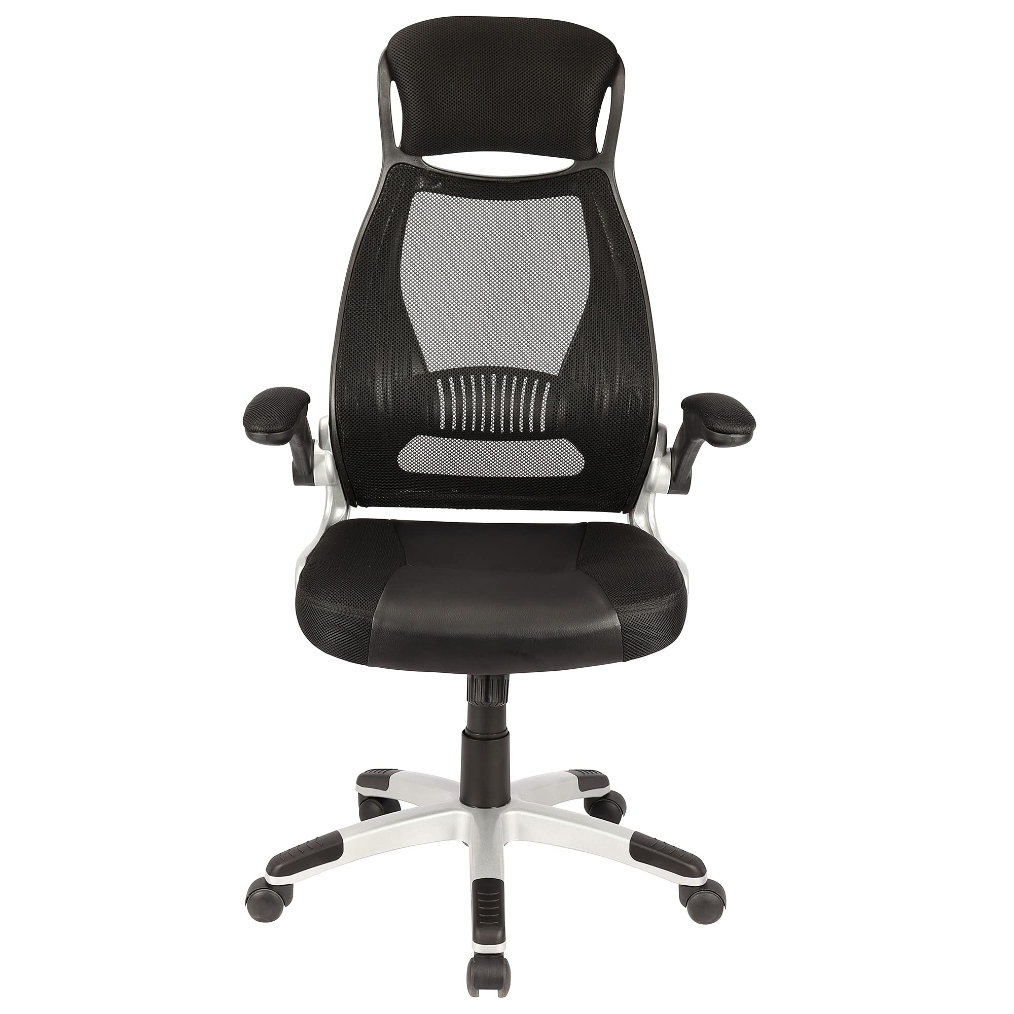 Ergonomic Modern Office Chair - Adjustable Height, Lumbar Support & Swivel - Black Mesh Computer Desk Chair for Home & Office Workspace - Perfect for Long Hours of Sitting & Productivity