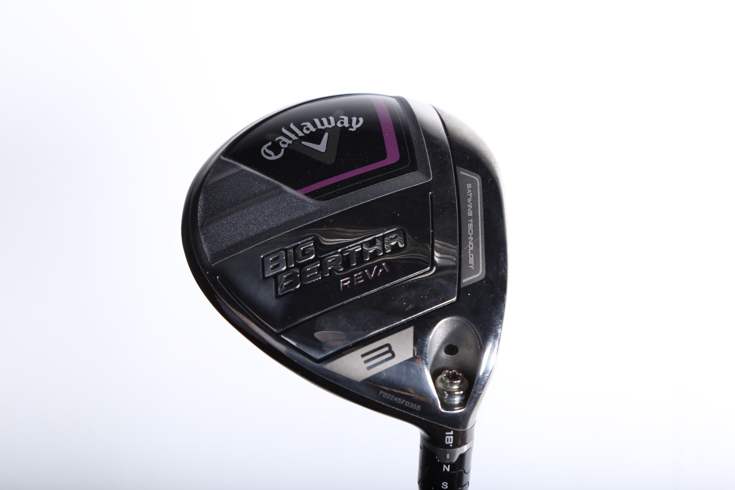 Used Callaway Big Bertha REVA 23 3 Wood Golf Club - 18° Ladies Flex Right Handed - Perfect for Women Golfers on the Fairway & Driving Range