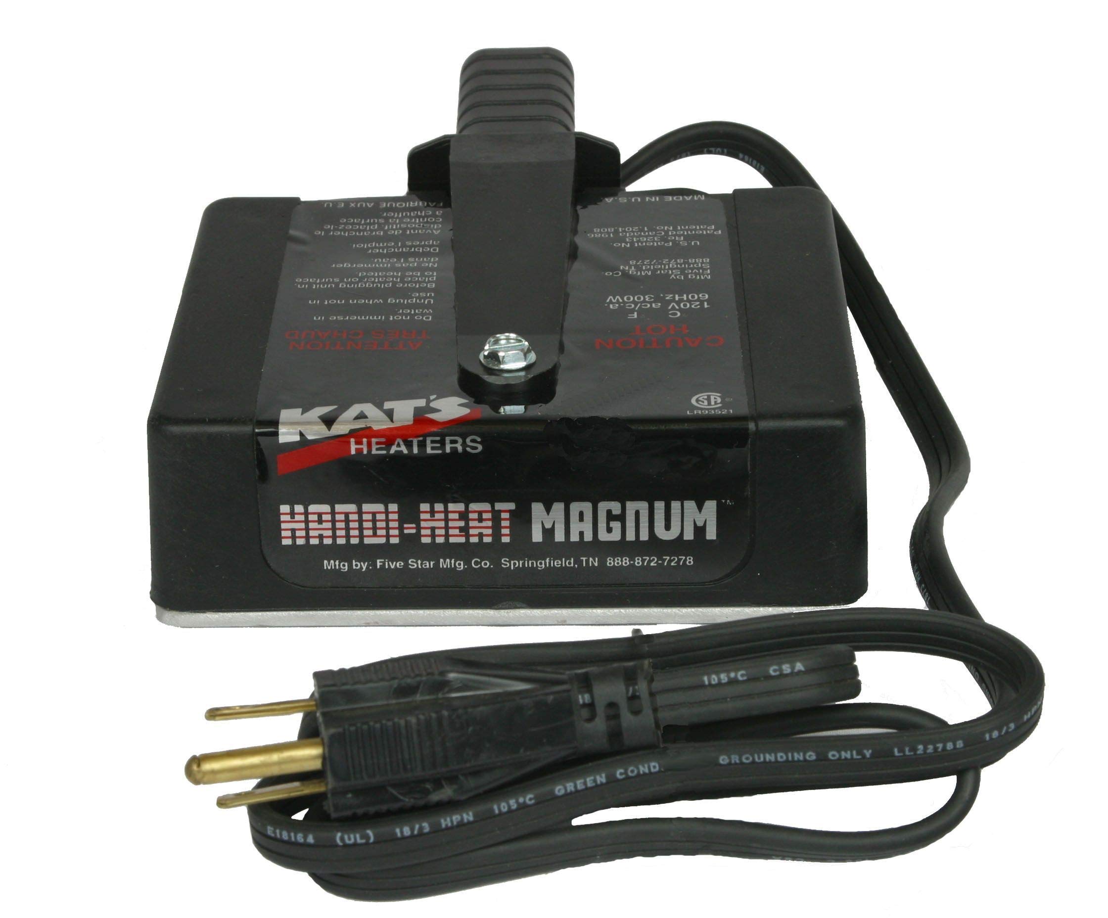 Kat's 1190X Magnetic Engine Oil Pan Heater - Universal Winter Car Engine Warmer for Quick Cold Starts | Ideal for Trucks, SUVs & Vehicles in Freezing Climates