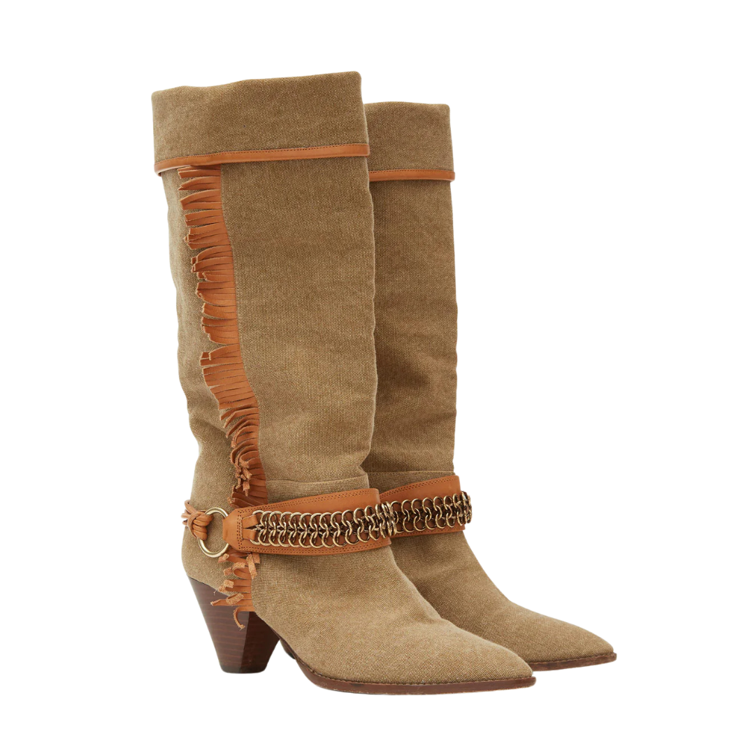 Levon Women's High Boots - Stylish Knee-High Winter Boots with Comfortable Heel for Cold Weather, Snow & Outdoor Activities