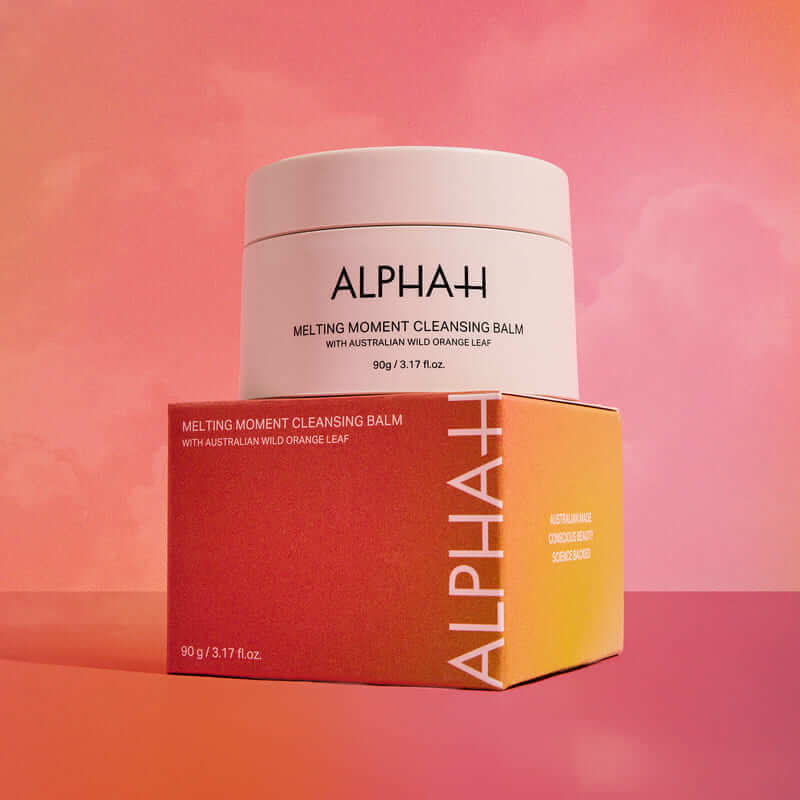 Alpha H Melting Moment Cleansing Balm - Christmas Limited Edition | Deep Cleansing & Makeup Remover for All Skin Types | Perfect for Holiday Skincare Routine & Gift Giving