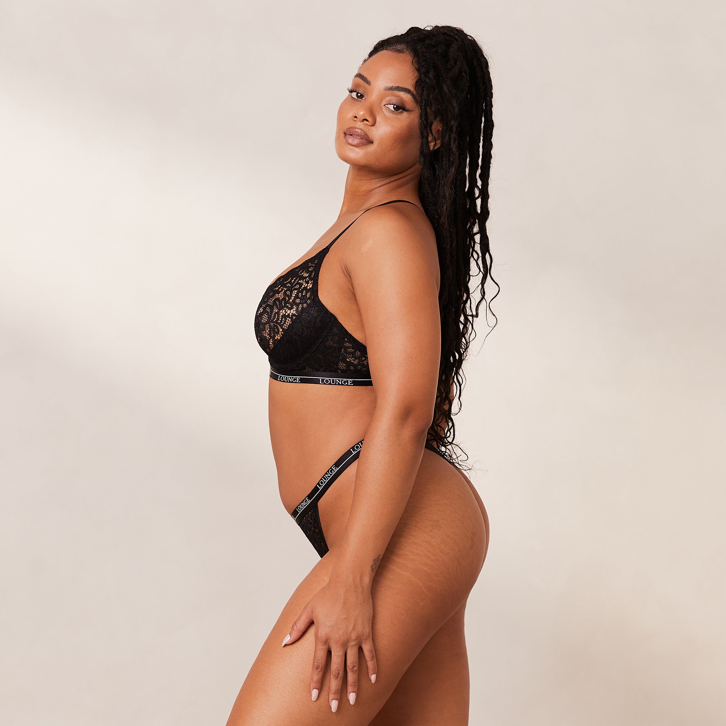Balcony Bra Black - Comfortable Lace Underwire Bra for Women, Perfect for Everyday Wear & Special Occasions