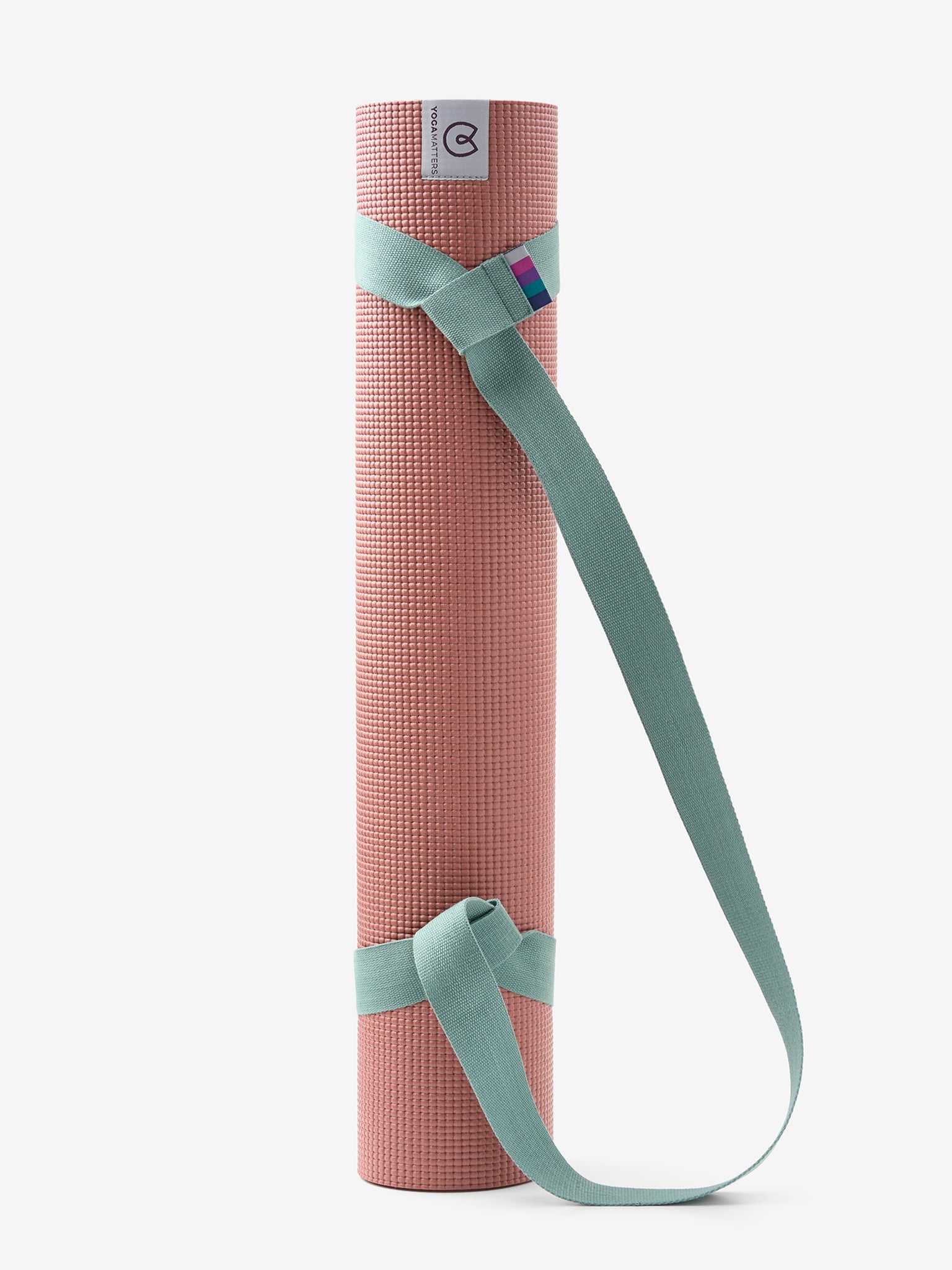 Yogamatters Organic Cotton Yoga Mat Strap - Eco-Friendly Yoga Accessory for Secure Mat Carrying - Perfect for Yoga Classes, Travel & Home Practice