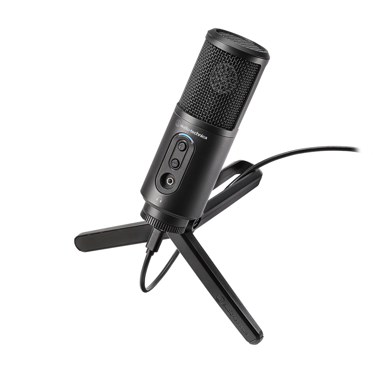 Audio Technica ATR2500x USB Cardioid Condenser Microphone for Podcasting, Streaming & Recording - Professional Studio Quality Sound for PC, Mac, YouTube & Home Studio Use
