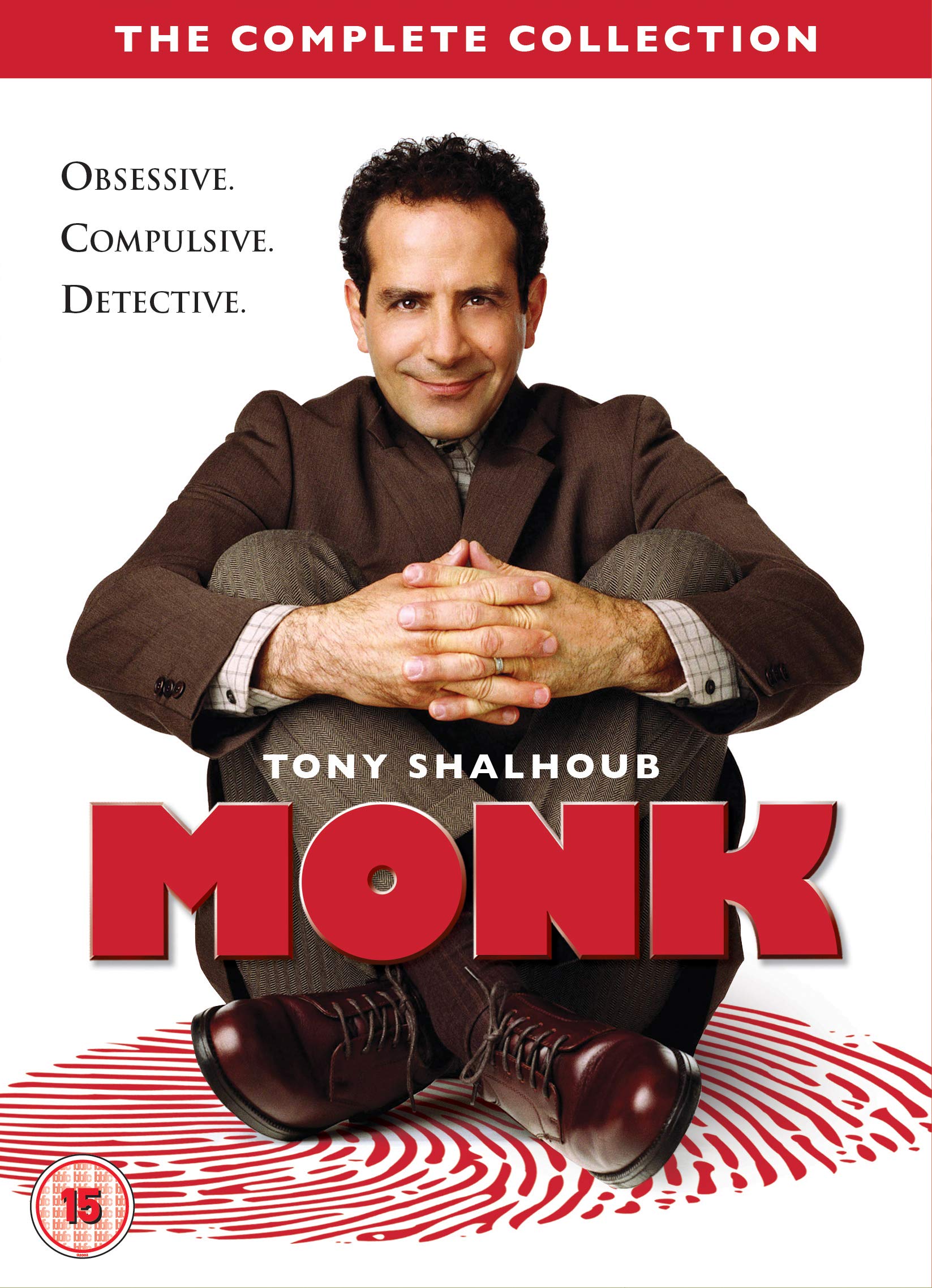 Monk - The Complete Series DVD Box Set | Award-Winning Comedy Mystery Show | Perfect for Binge-Watching & Gift Giving