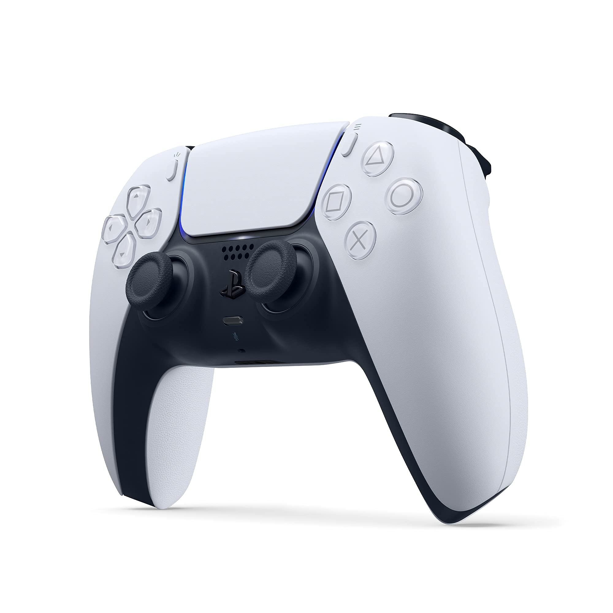 PlayStation 5 DualSense Wireless Controller - White (Renewed) | Official PS5 Gamepad with Haptic Feedback & Adaptive Triggers | Perfect for Gaming, Streaming & VR Play