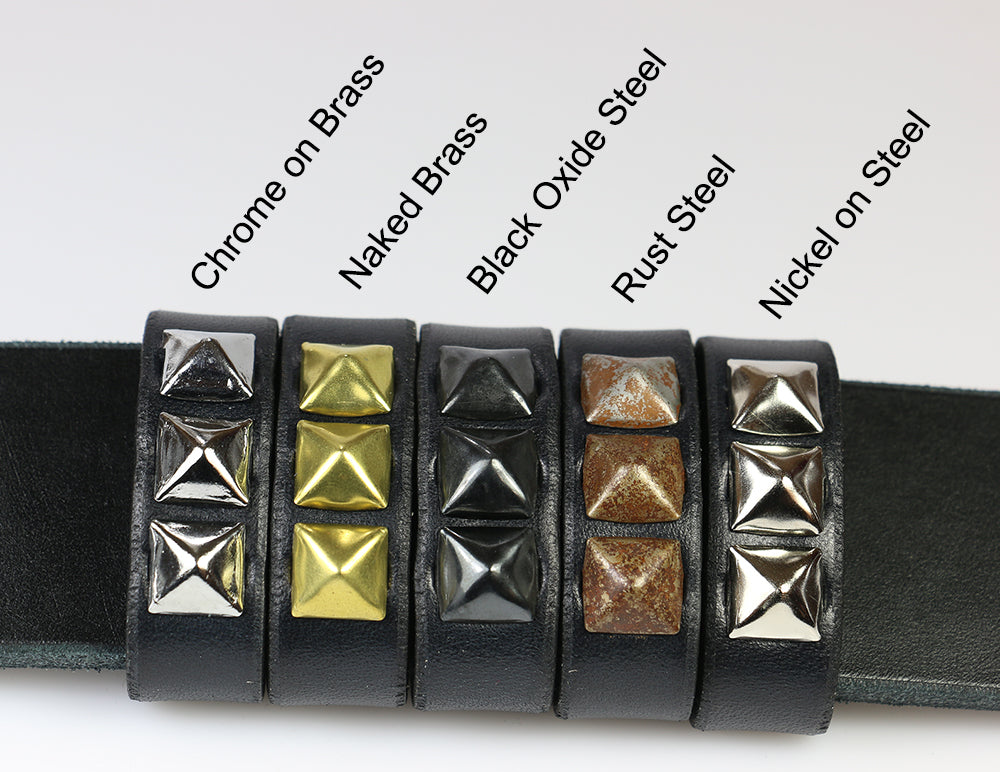 Premium Belt Strap Keeper with Pyramid Studs - Universal Fit for All Belt Types | Perfect for Organizing Belts in Closet, Travel & Daily Use