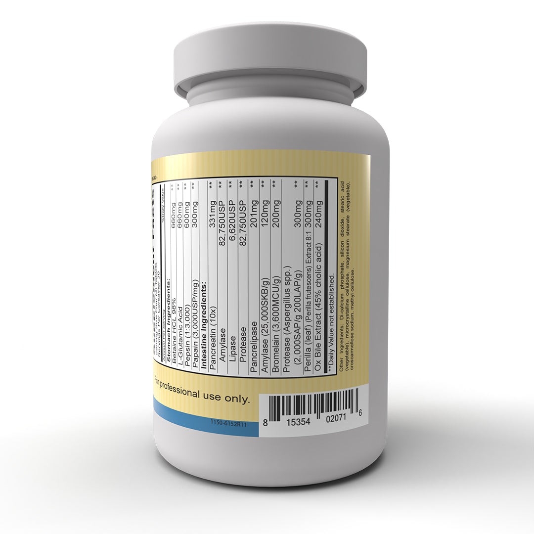 HypoGest - Premium Two-Phase Digestive Enzyme Supplement for Optimal Gut Health | Supports Digestion & Nutrient Absorption | Ideal for Meals & Occasional Indigestion Relief
