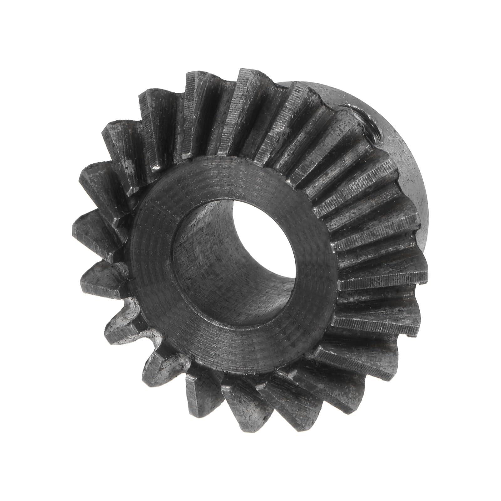 HARFINGTON 2-Pack 1M 20T Bevel Gears - 10mm Shaft Hole, 1:1 Ratio, 90 Degree Angle, 45# Steel Construction - Perfect for Mechanical Hardware, Robotics, and DIY Steering Systems
