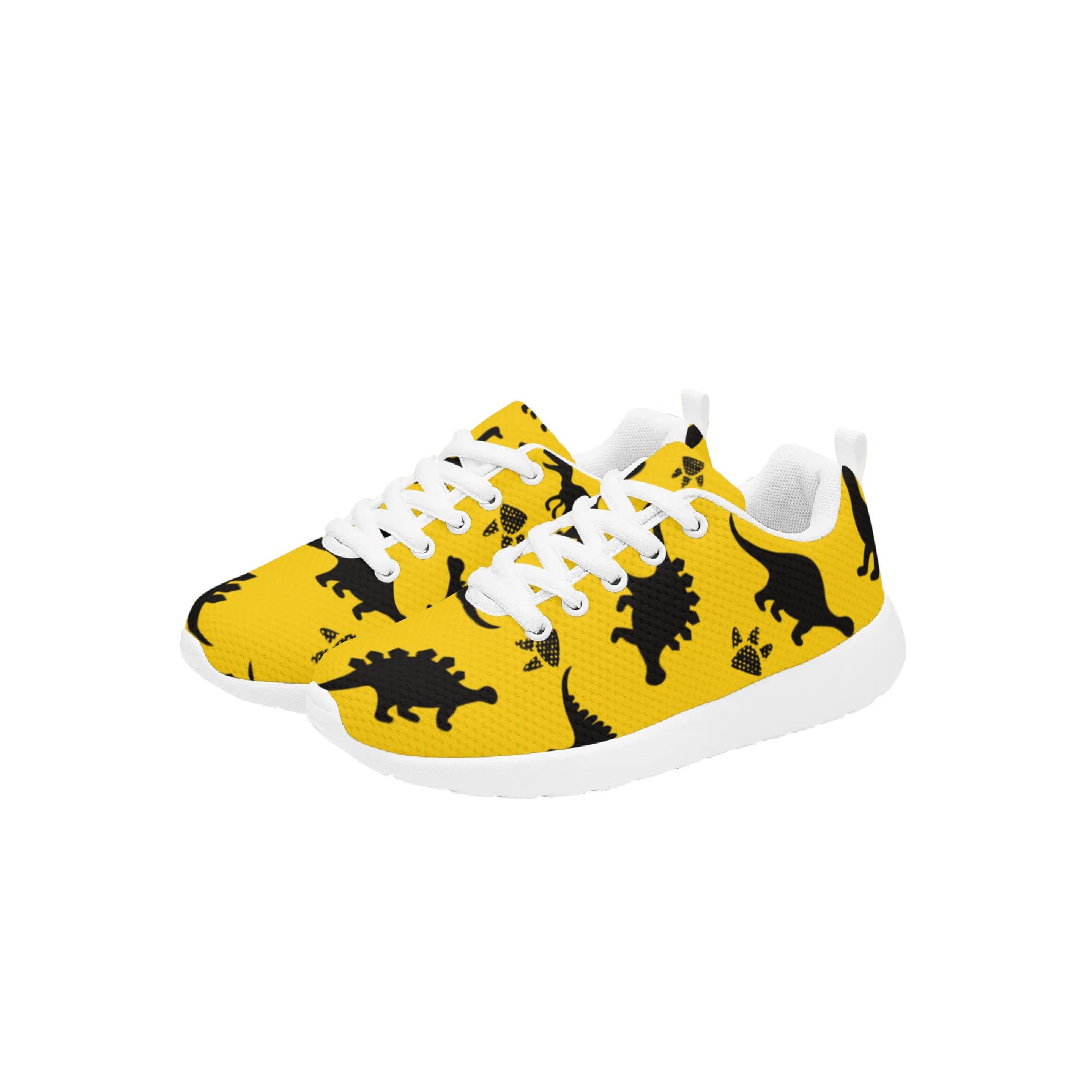 ProLeiBao Kids Dinosaur Shoes - Lightweight Slip-On Athletic Running Shoes for Toddler Boys & Girls | Breathable Walking & Tennis Shoes for Little & Big Kids | Perfect for Playground, School & Outdoor Activities