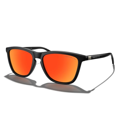 Matte Black Frame/Red Mirror Lens/Black Temples