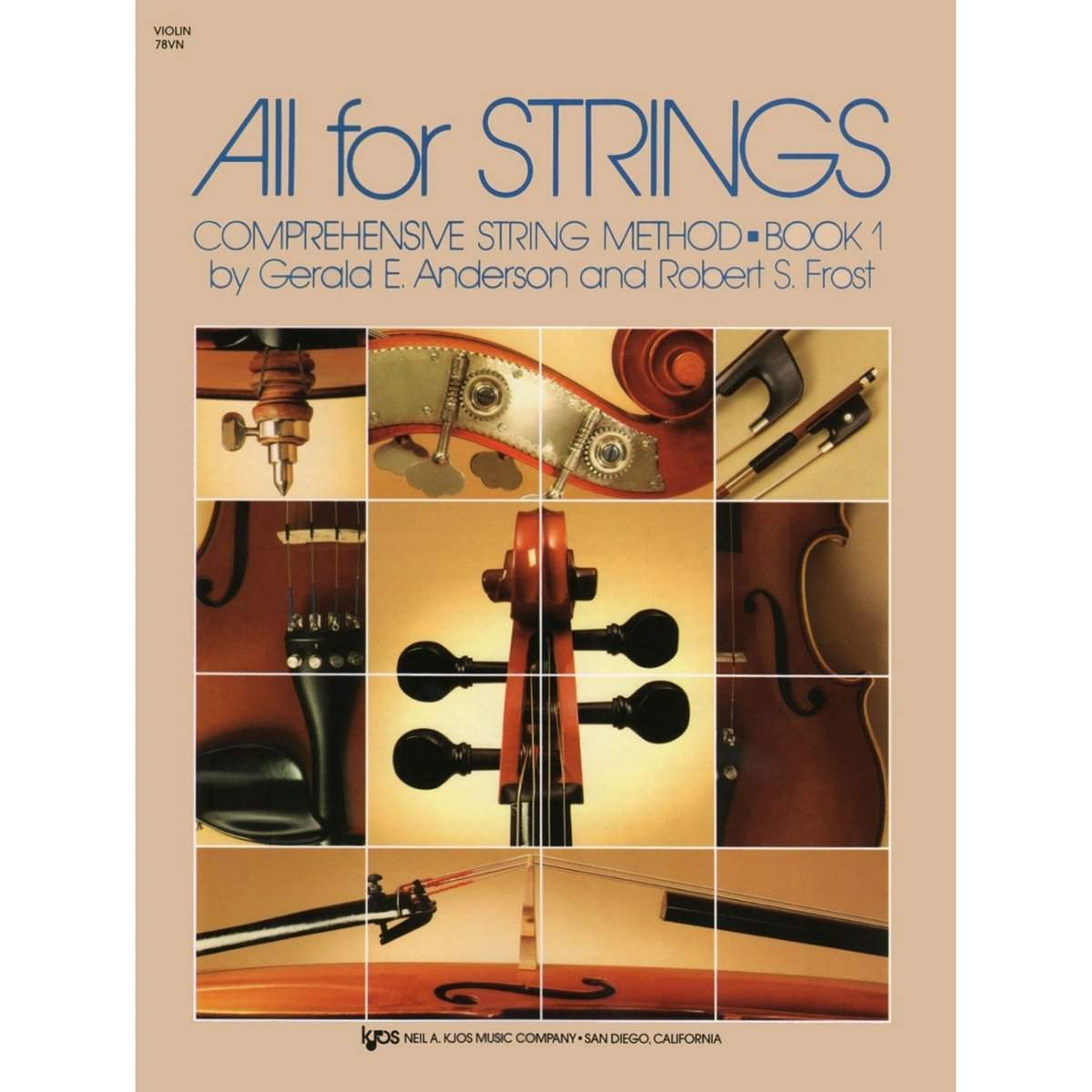 All For Strings Violin Book 1 - Comprehensive Violin Method for Beginners | Essential Music Education Resource for Students & Teachers | Perfect for Classroom, Private Lessons & Home Practice