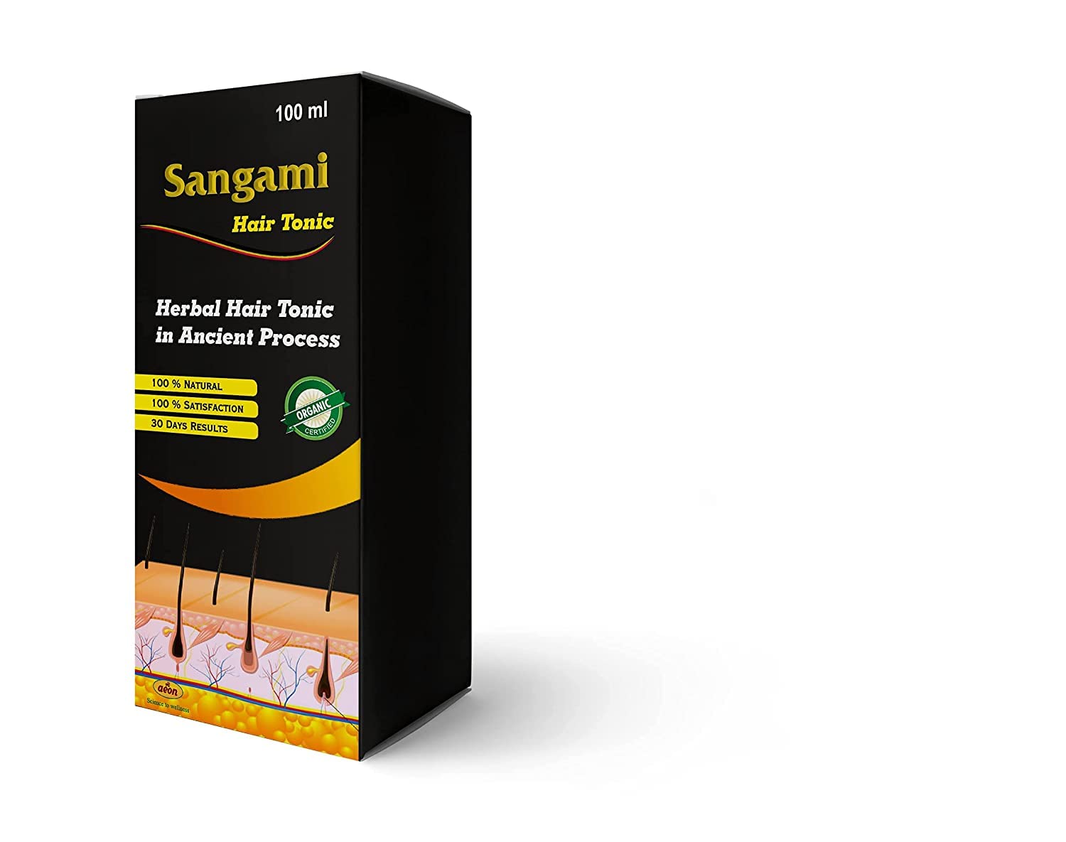 Sangami Hair Tonic for Hair Growth - Natural Hair Loss Treatment & Scalp Care - Promotes Thicker, Healthier Hair for Men & Women - Perfect for Daily Use & Styling