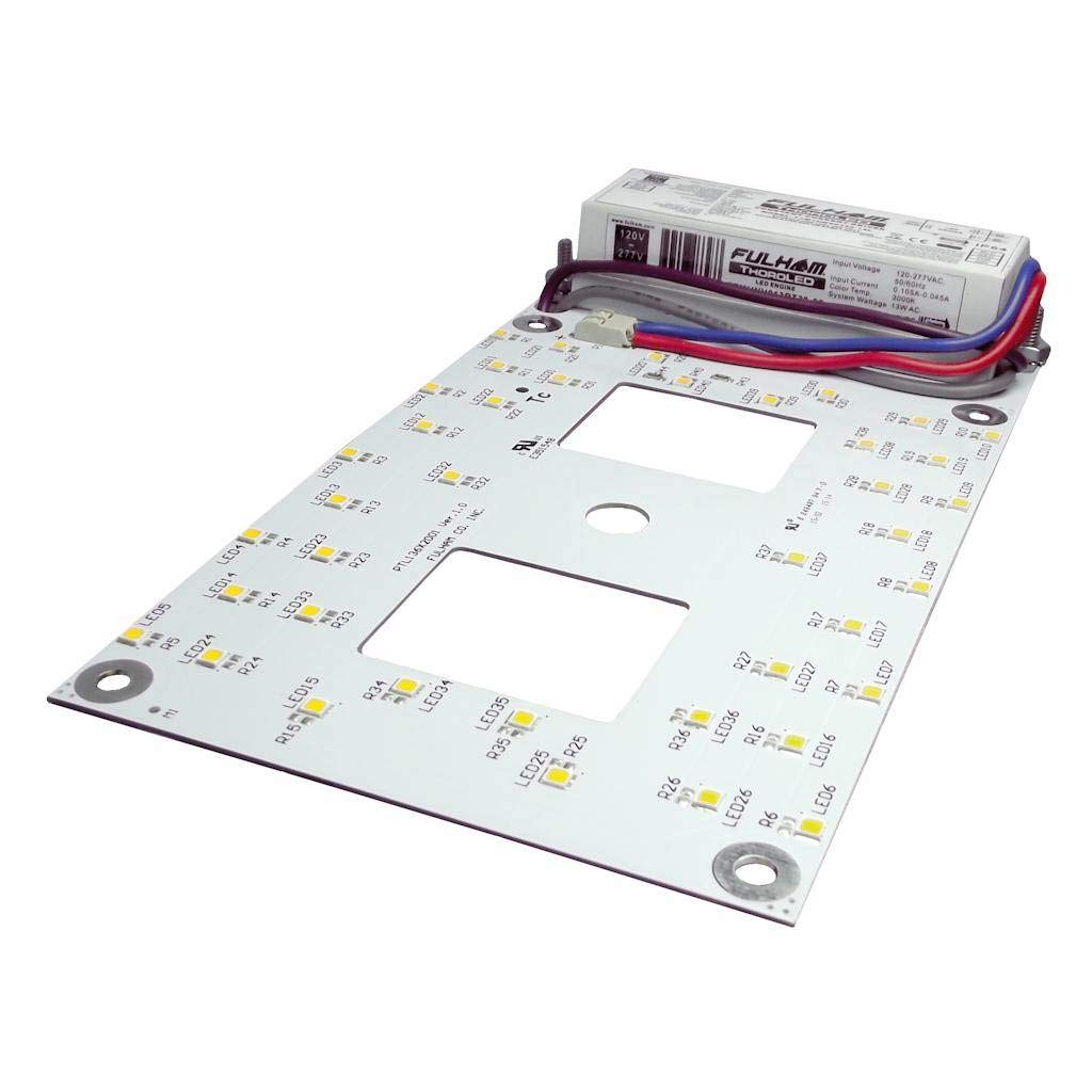 Fulham Lighting 35107 LED Ceiling Light Fixture - 3000K Warm White - Energy Efficient Indoor Lighting for Living Room, Bedroom & Kitchen