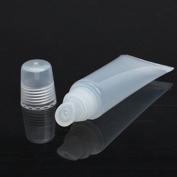 5pcs Empty Lip Balm Tubes 8ml - Refillable & Reusable Containers for DIY Lip Balm, Lip Gloss, Essential Oils - Perfect for Homemade Cosmetics, Travel & Gifts