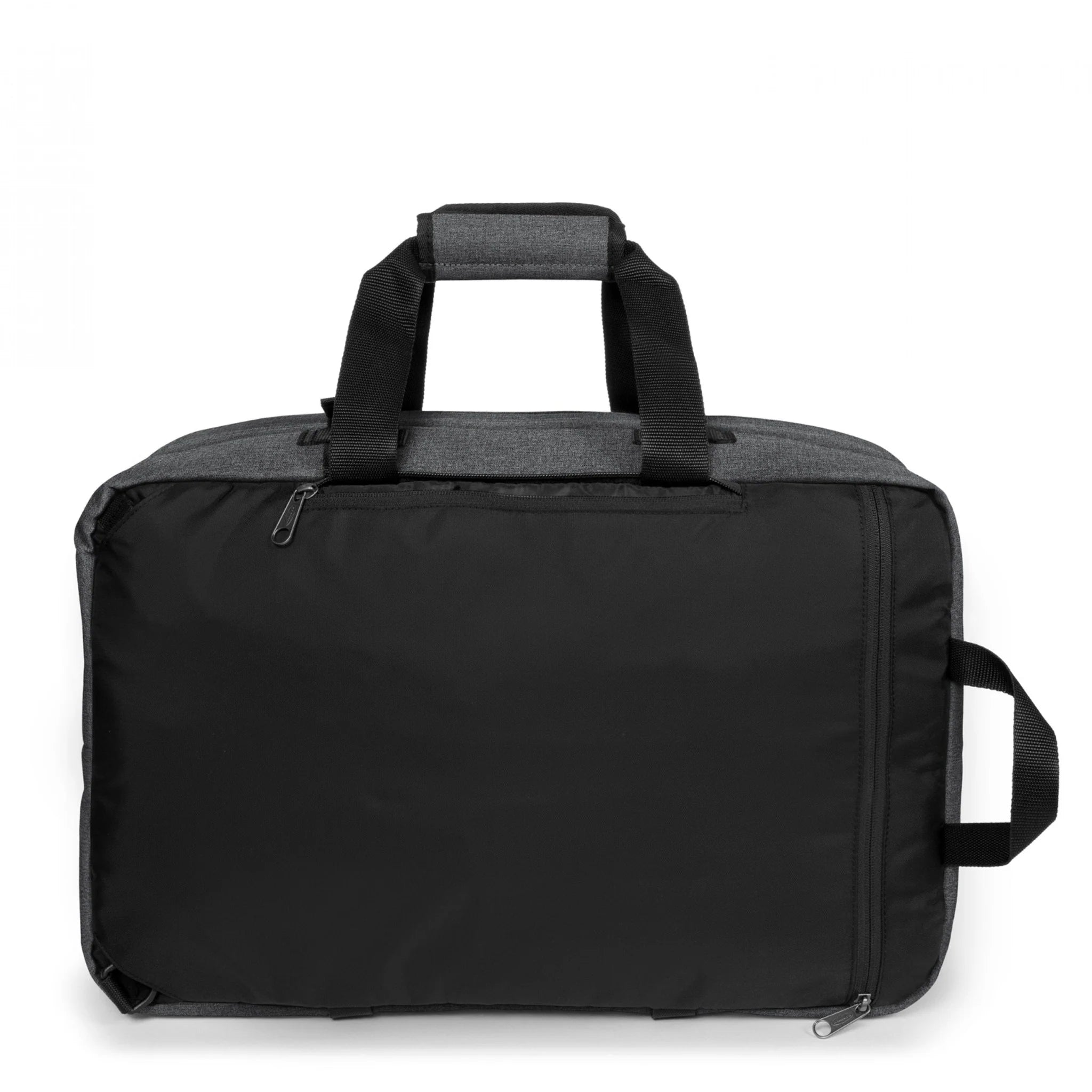 Eastpak Travelpack Backpack - Durable Black Denim for School, Work & Travel | Stylish & Spacious Daypack for Commuters & Students