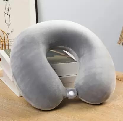 Vedartah U-Shaped Memory Foam Travel Neck Pillow - Ergonomic Support for Airplane, Car & Train Rides - Perfect for Long Flights, Road Trips & Commuting