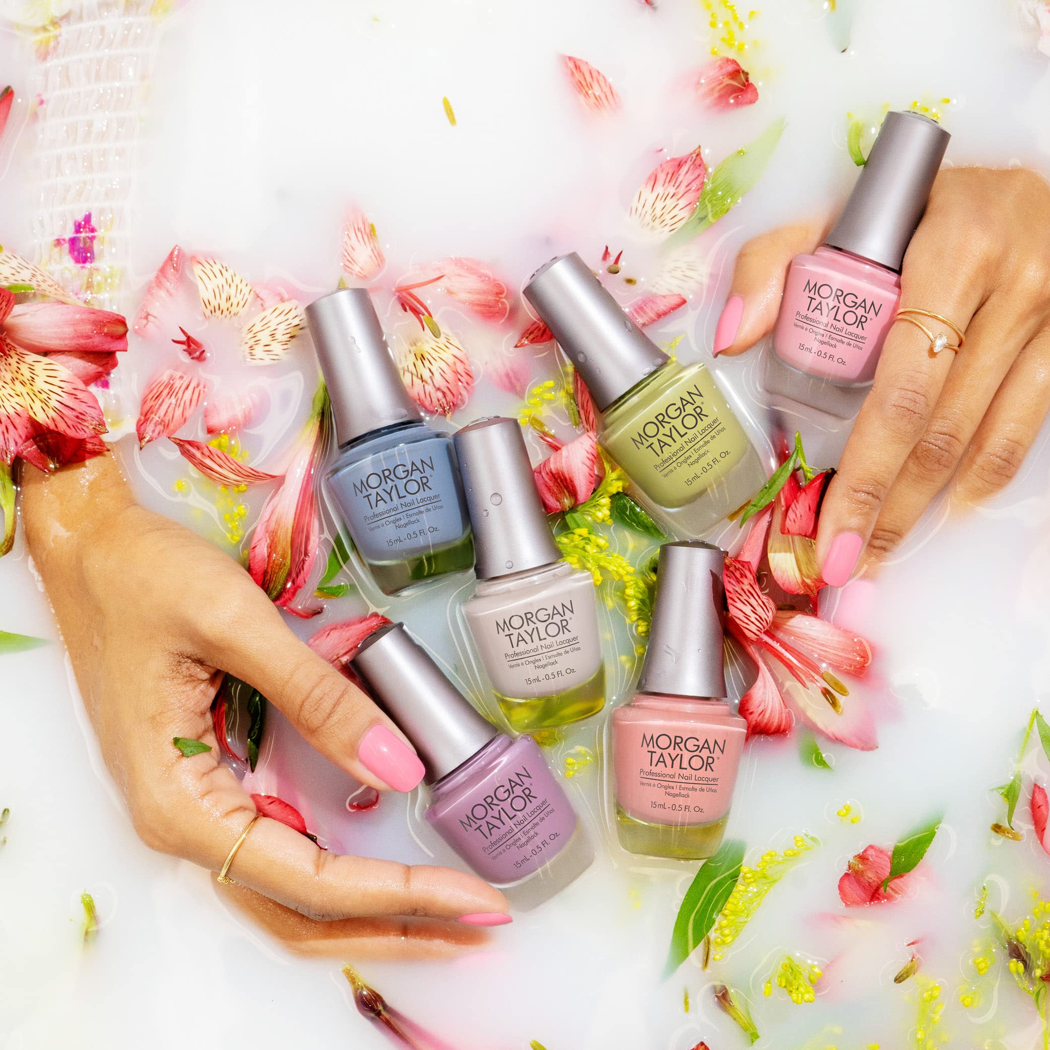 Gelish Spring Pure Beauty Collection Duo Value Kit - Pastel & Gel Nail Polish Set for Spring & Summer Manicures | At-Home & Salon Use