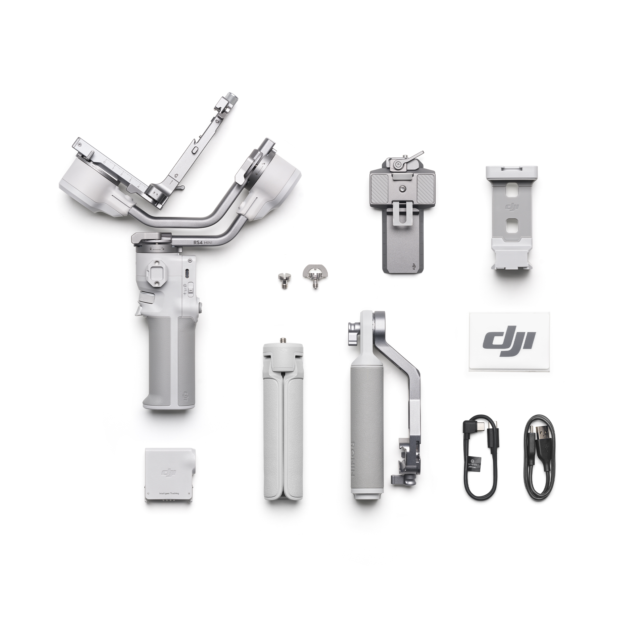 DJI RS 4 Mini Combo Gimbal Stabilizer for Mirrorless Cameras - 3-Axis Handheld Stabilizer with Quick Release, Lightweight Design for Vlogging, Travel & Content Creation