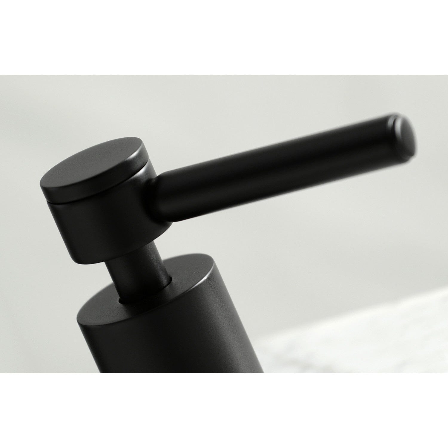 Concord Two Handle 3 Hole Widespread Bathroom Faucet with Brass Pop Up Drain - Modern Deck Mount Sink Faucet for Bathroom Vanity, Perfect for Home Renovation and Luxury Bathroom Upgrade