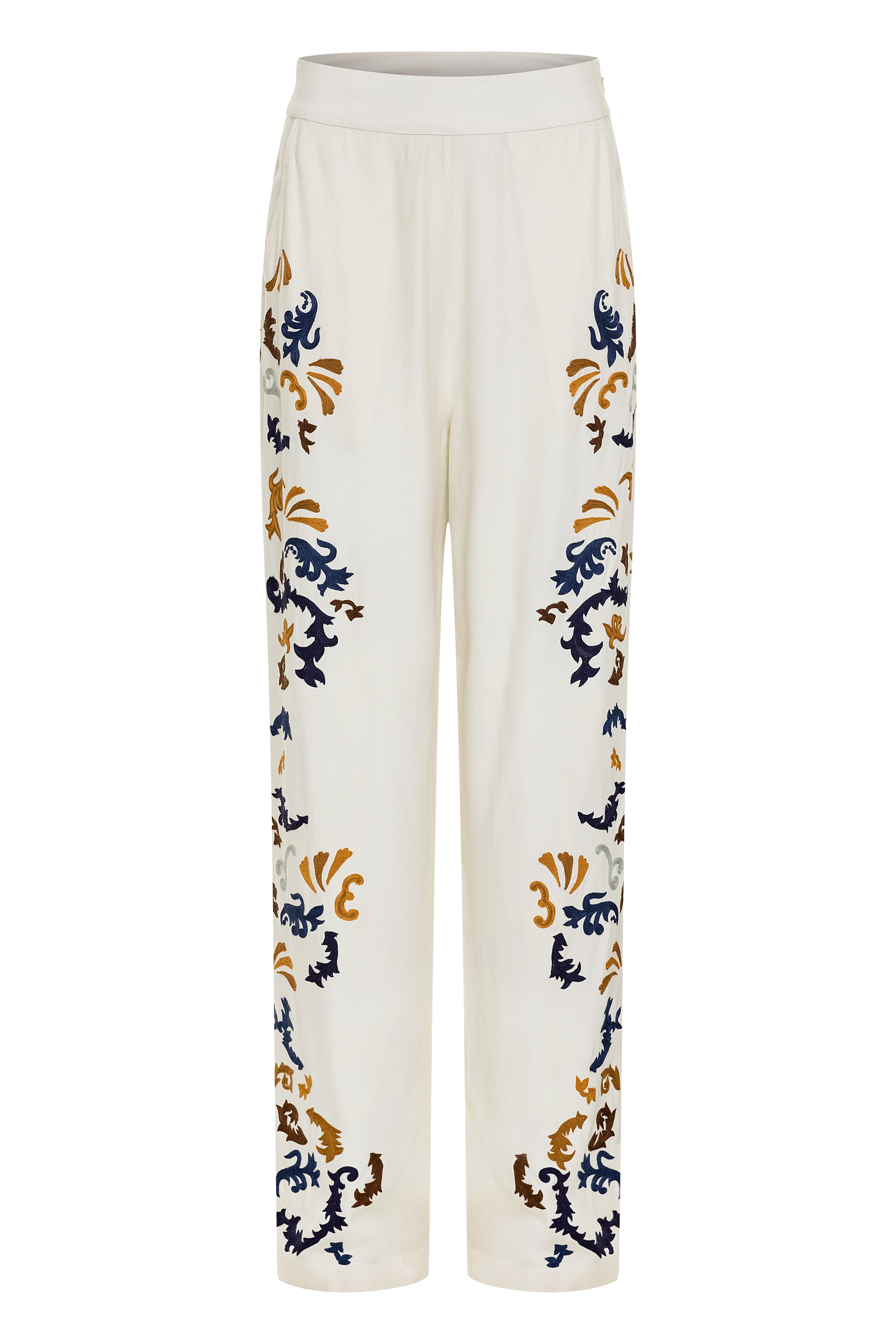 Paloma Pants for Women - High Waisted Wide Leg Trousers | Final Sale | Perfect for Office, Casual Wear & Special Occasions