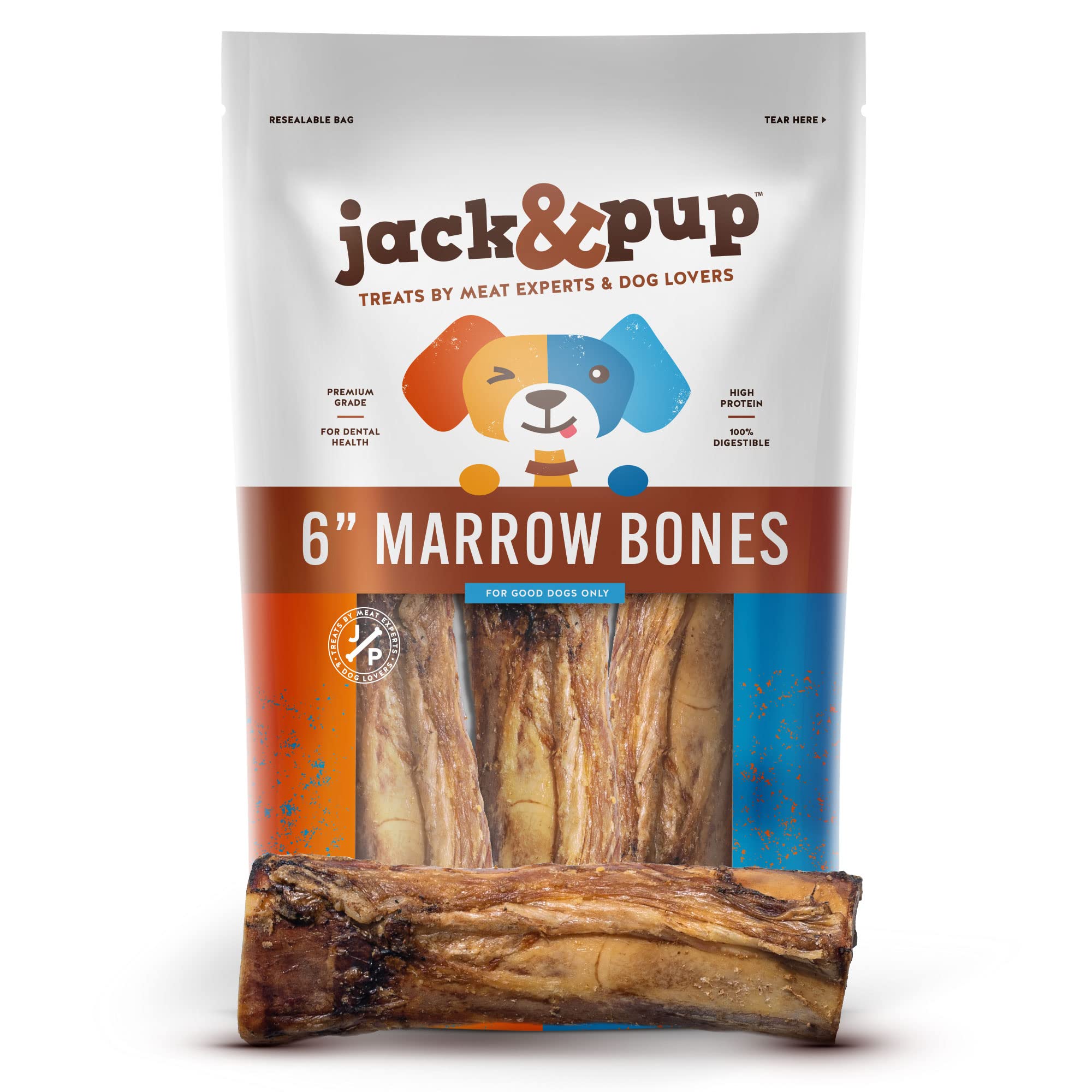 Jack&Pup Marrow Bones for Dogs - 6