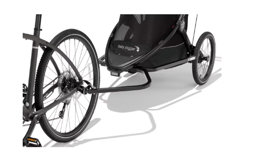 Baby Jogger City Prix Trailer Conversion Kit - Black | Stroller to Bike Trailer Adapter | Perfect for Active Families & Outdoor Adventures