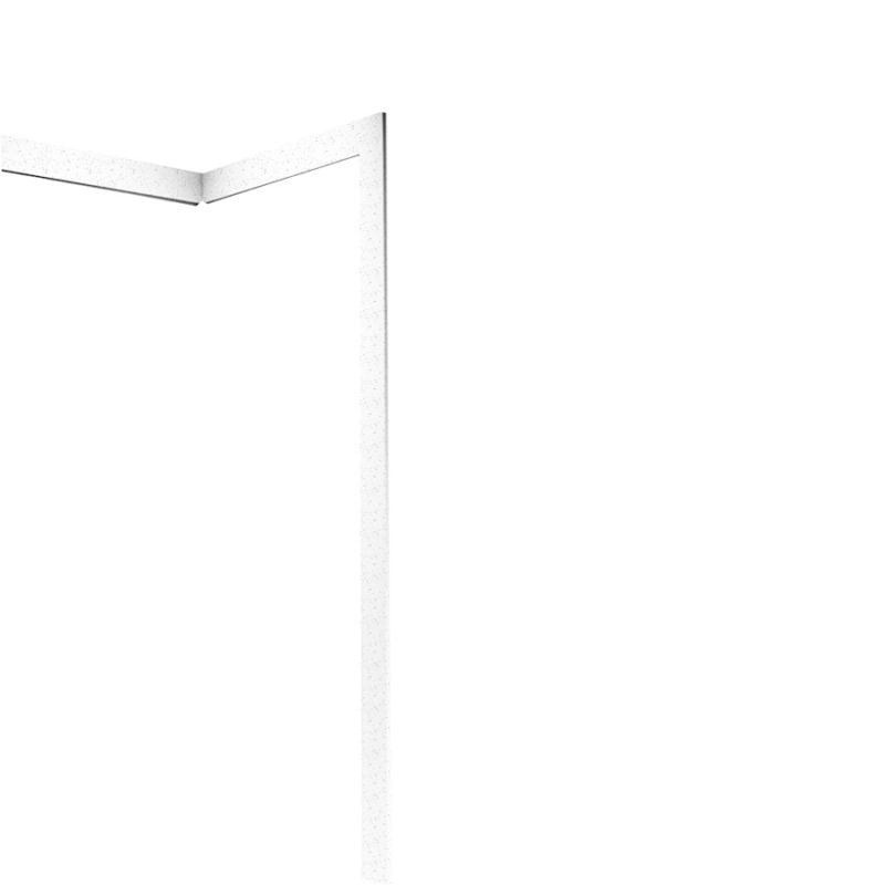 3.875 Inch Wide x 105 Inch High Solid Surface Trim Kit - Perfect for Countertop Edging, Cabinet Framing, and Home Renovation Projects