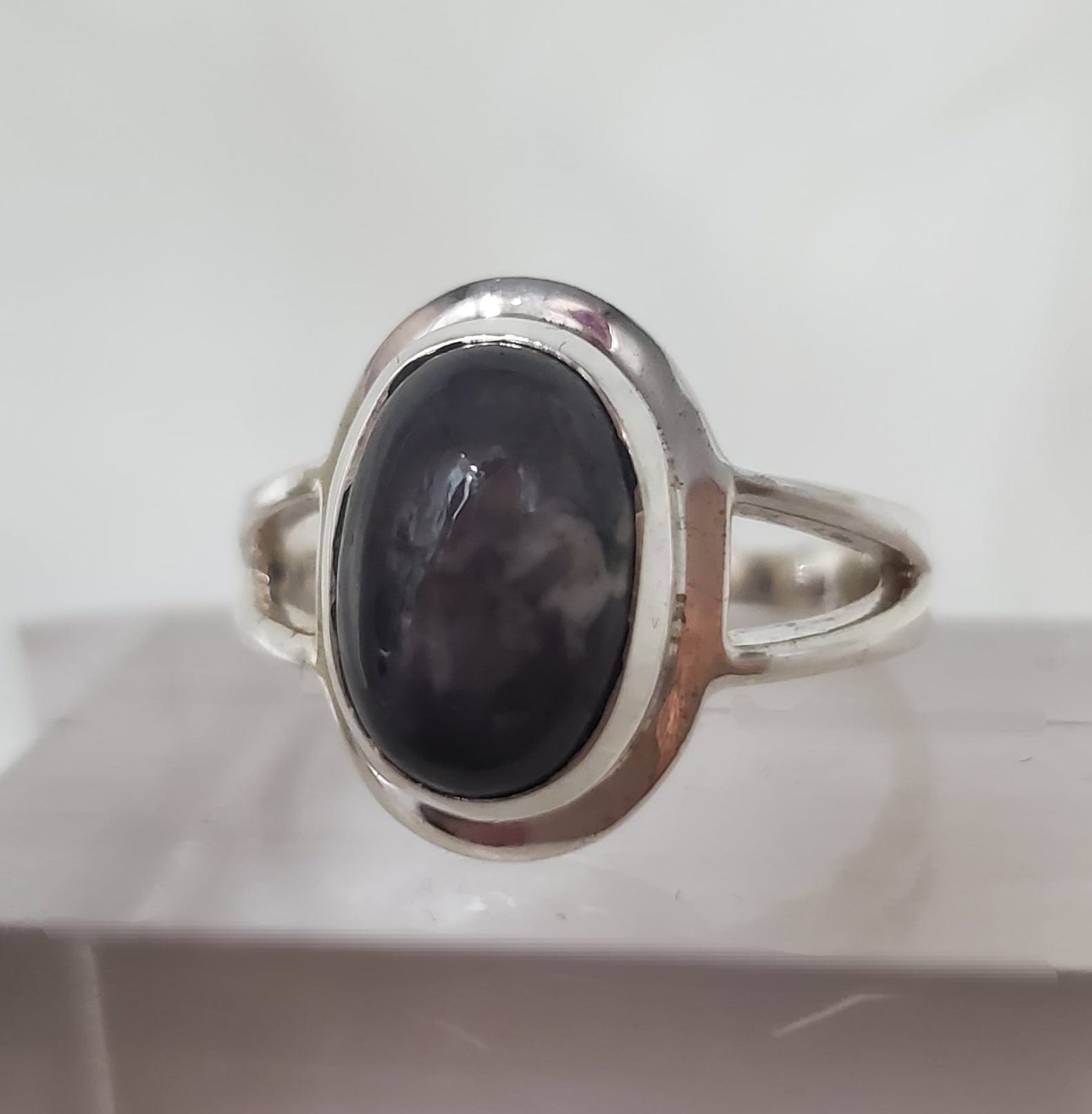 925 Sterling Silver Canadian Sapphire Ring - Size 8.75 - Elegant Jewelry for Engagement, Anniversary & Special Occasions