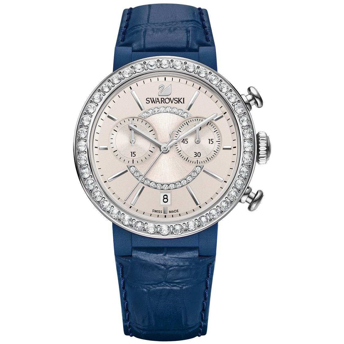 Swarovski Citra Sphere Chrono Ladies Watch - 5210208 | Elegant Crystal Watch for Women | Perfect for Formal Events & Special Occasions