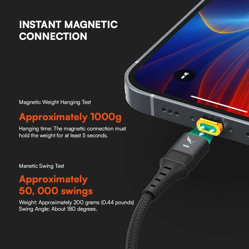 Volta Max Cable - High-Speed USB-C Charging Cable for iPhone, Android & More | Perfect for Home, Office & Travel Charging