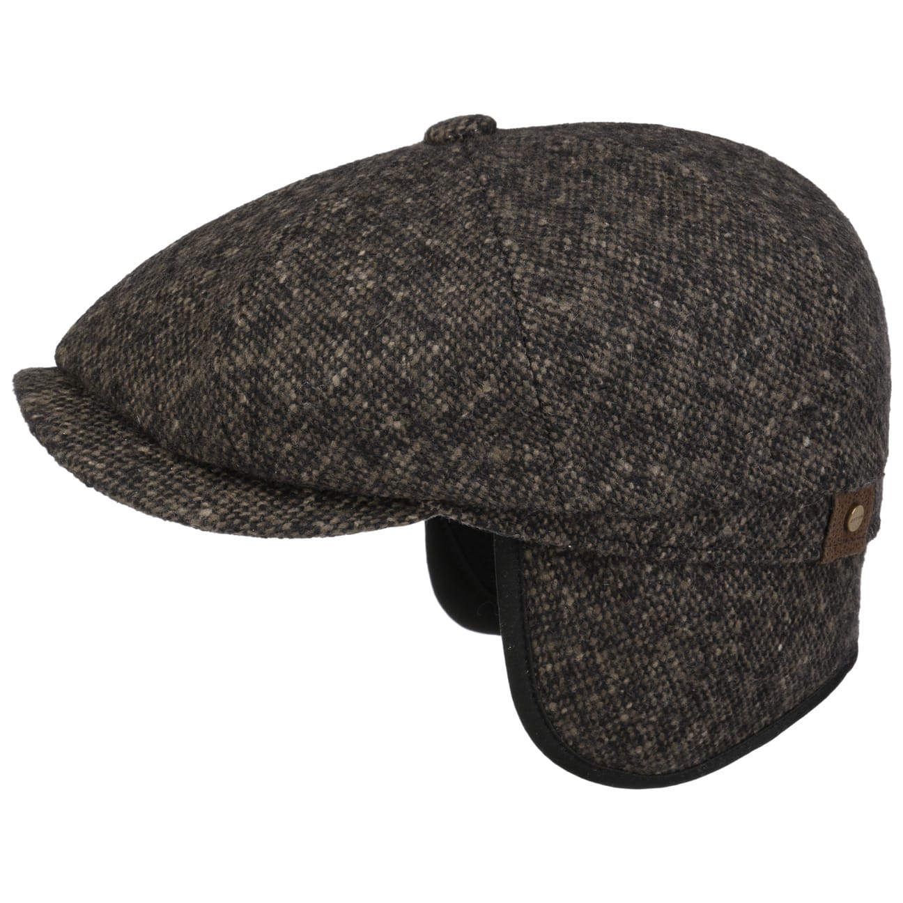 Stetson Hatteras Donegal Earflaps Cap - Warm Winter Hat for Men & Women - Perfect for Outdoor Activities, Skiing, and Cold Weather Protection