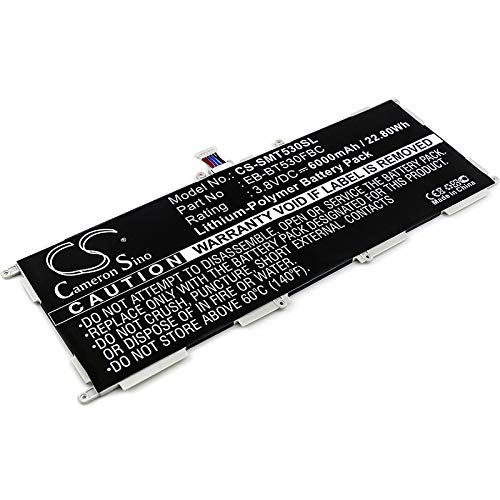 XUNNENG Replacement Battery for Samsung Galaxy Tab 4 Education/Tab4 10.1/Tab4 10.1 3G - EB-BT530FBC Li-Polymer Tablet Battery - Perfect for School, Work & Travel Use