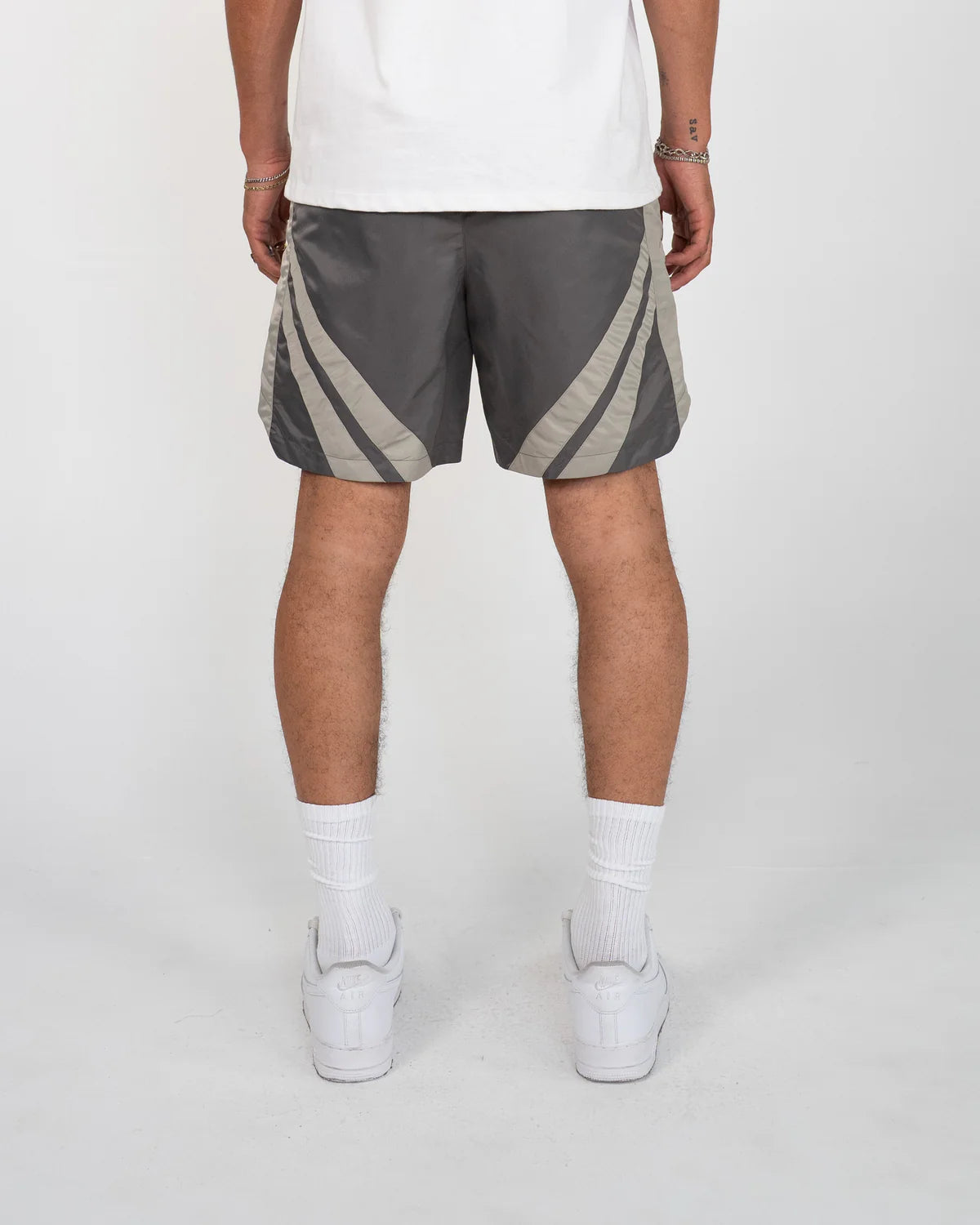 EPTM Marathon Running Shorts for Men - Lightweight & Breathable Grey Workout Shorts - Perfect for Training, Jogging & Gym