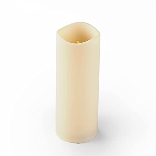 Flameless LED Battery Operated Candles with Timer - Set of 12