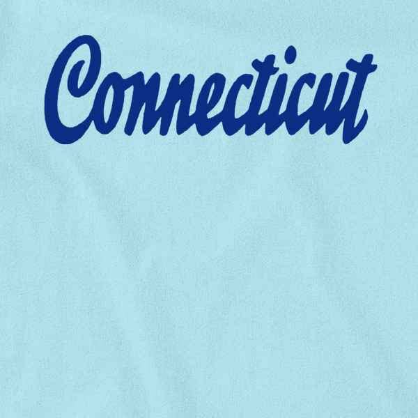Connecticut Retro Vintage Travel T-Shirt for Baby Toddler Kids - Boys & Girls Unisex Tee - Perfect for Family Vacations & Road Trips