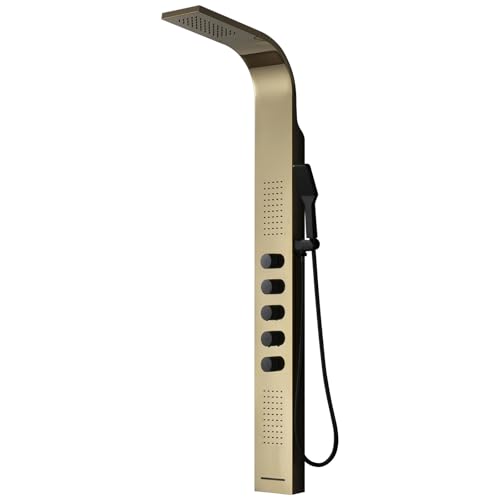 Polished Gold and Black