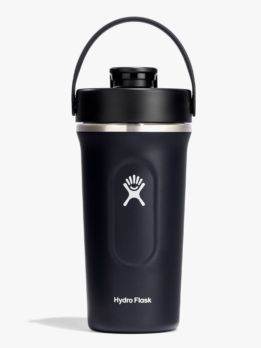 Hydro Flask 710ml (24oz) Insulated Stainless Steel Shaker Bottle - Leak Proof, BPA Free, for Protein Shakes & Workouts - Perfect for Gym, Hiking & Outdoor Activities